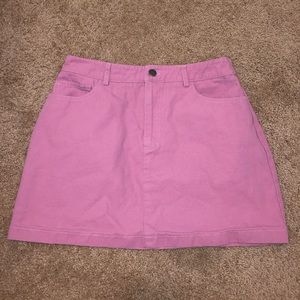 Pink Forever 21 Miniskirt